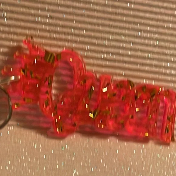 Queen KeyChain / Purse Charm Purple and Rose Gold Sparkle - Picture 10 of 15